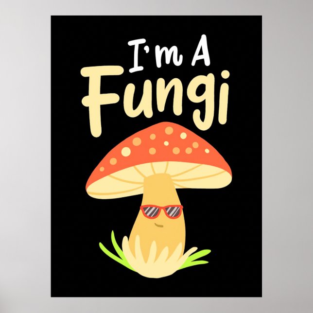 Poster Je Suis Un Champignons (Devant)