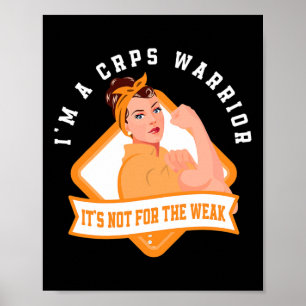 Poster Je suis un combattant des Crps Guerrier Lutte Rsd 