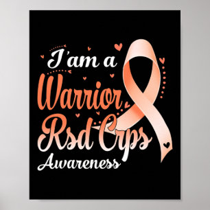 Poster Je Suis Un Guerrier Rsd Crps Sensibilisation Orang