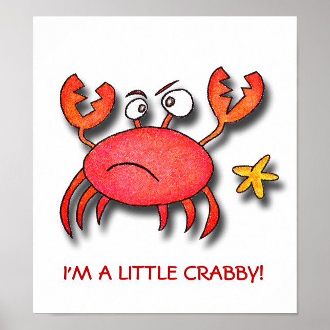 Poster Je suis Un Petit Crabby ! (Devant)
