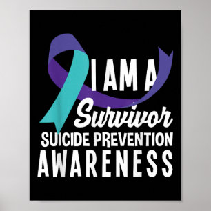 Poster Je Suis Un Survivant Sensibilisation À La Préventi