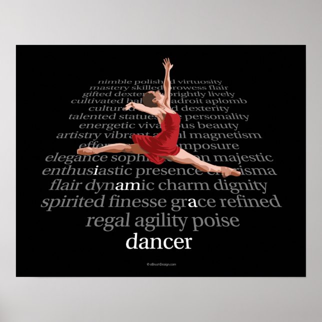 Poster Je Suis Une danseuse (Devant)
