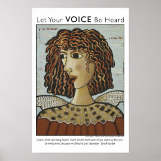 Poster Je Suis Une Femme, Je Peux Voler L'Affiche Des Ois