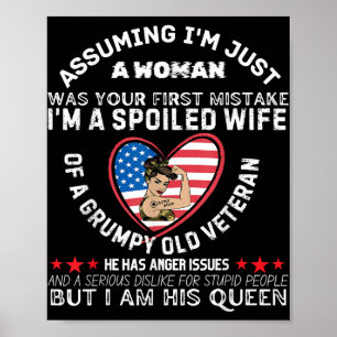 Poster Je suis une femme pourrie d'un vieil mari vétéran 