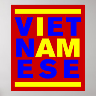 POSTER JE SUIS VIETNAMAIS