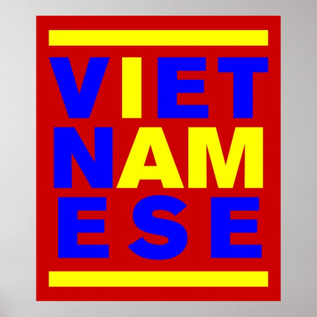 POSTER JE SUIS VIETNAMAIS (Devant)