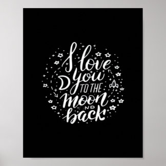 Poster Je t'aime jusqu'à la lune et retour Appel intempor