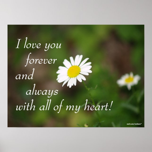 Poster Je T'Aime Pour Toujours (Devant)