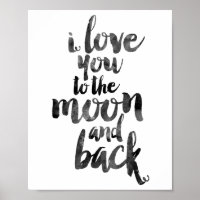 Je T'Aime Sur La Lune Et De Retour
