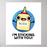 Je te Sticking Avec Un Pun De Colle Drôle