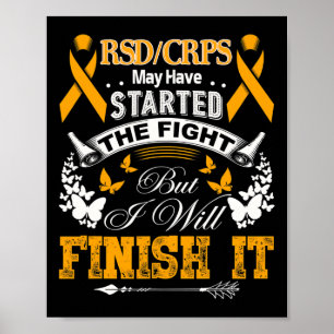 Poster Je Terminerai La Sensibilisation À La Drs Des Crps