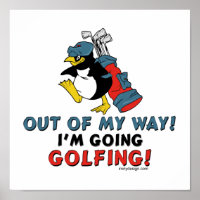 Je vais faire du golf