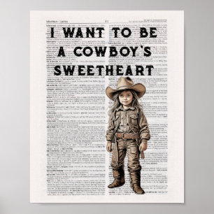 Poster Je veux être l'amour d'un cowboy