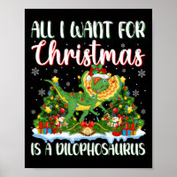 Je Veux Pour Noël Est Un Dilophosaurus Xmas Tree