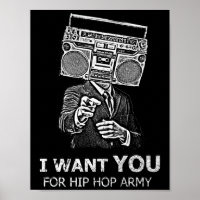 Je veux que tu sois pour l'armée hip-hop
