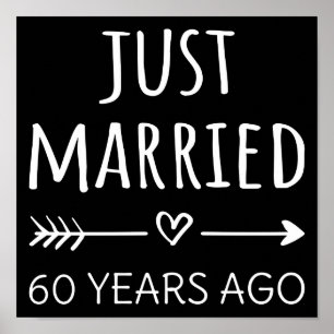 Poster Je Viens De Me Marier Il Y A 60 Ans
