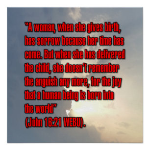 Poster Jean 16:21 WEBU