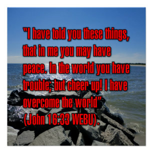 Poster Jean 16:33 WEBU