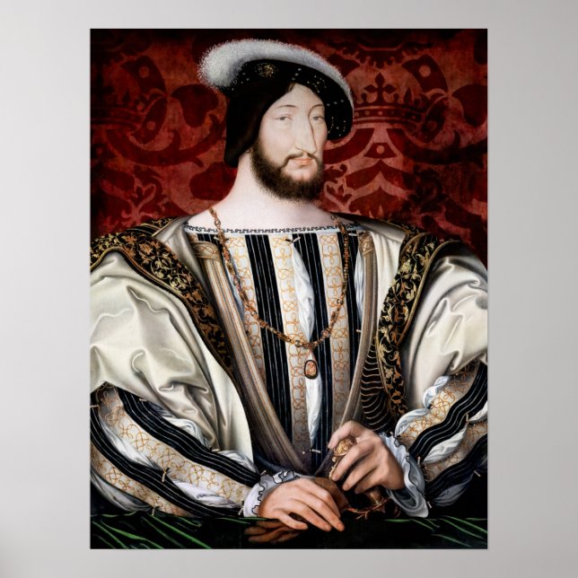 Poster Jean Clouet - François Ier, Roi de France (Devant)