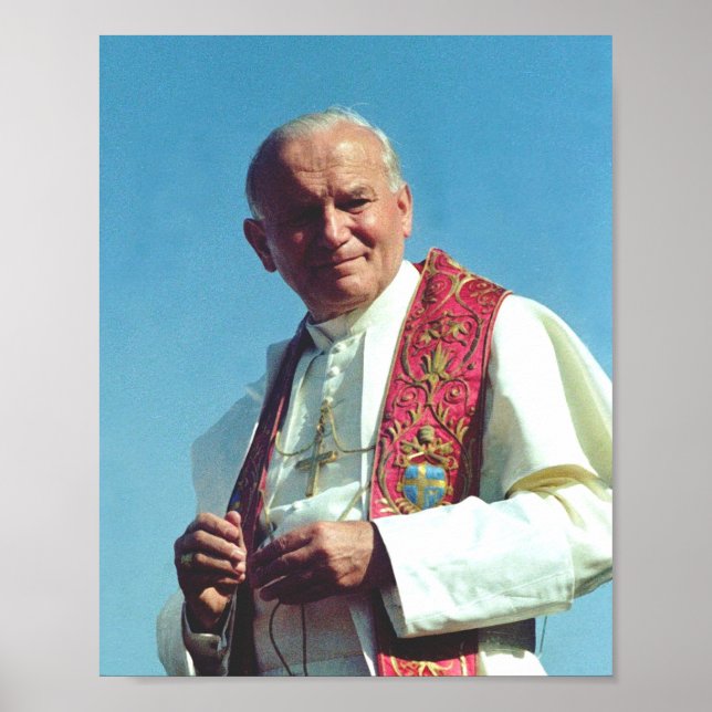 Poster Jean-Paul II (Devant)