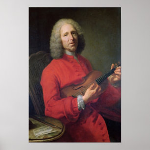 Poster Jean-Philippe Rameau avec un violon