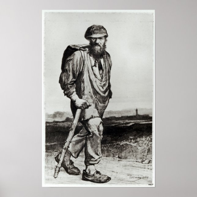 Poster Jean Valjean (Devant)