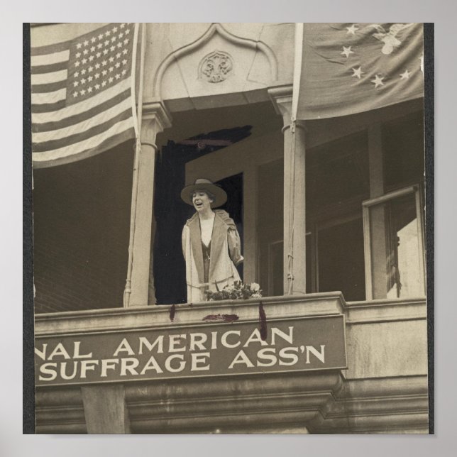 Poster Jeanette Rankin - Première députée (Devant)