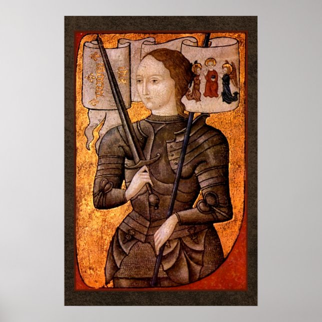 Poster Jeanne d'Arc Maid d'Orléans (Devant)
