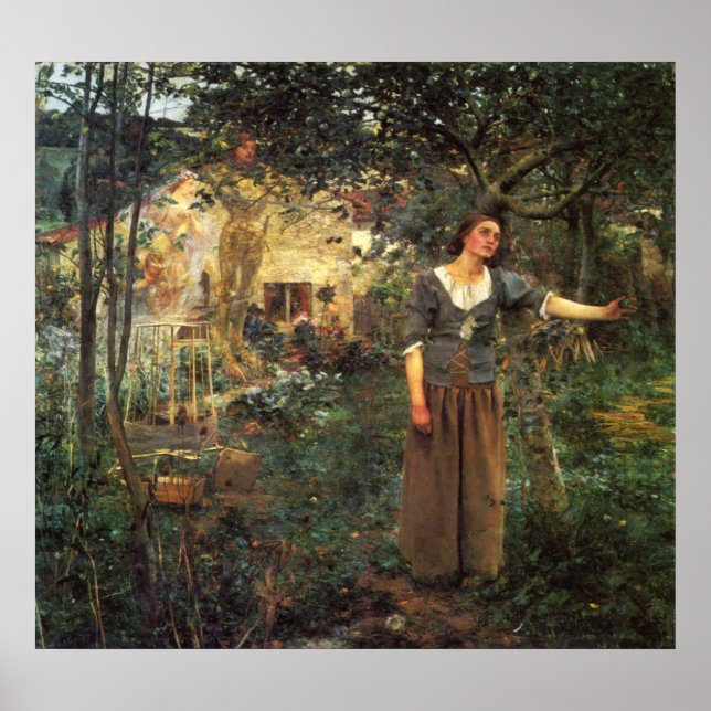 Poster Jeanne d'Arc par Jules Bastien Lepage (Devant)