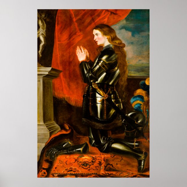 Poster Jeanne d'Arc par Peter Paul Rubens (Devant)