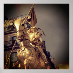 Poster Jeanne d'Arc Saint Joan – Paris – Emmanuel Fr