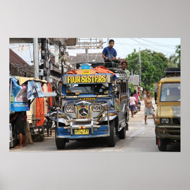 Poster Jeepney (Devant)