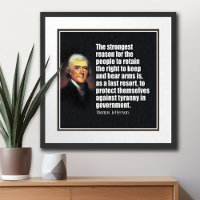 Jefferson : le droit de porter des armes
