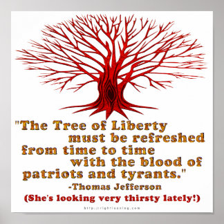 Poster Jefferson Tree of Liberty