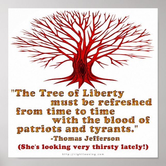 Poster Jefferson Tree of Liberty (Devant)