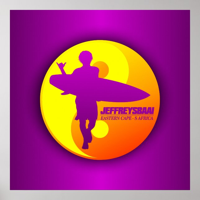 Poster Jeffreysbaai (Devant)