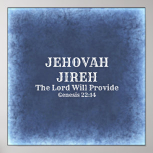 Poster Jéhovah Jireh