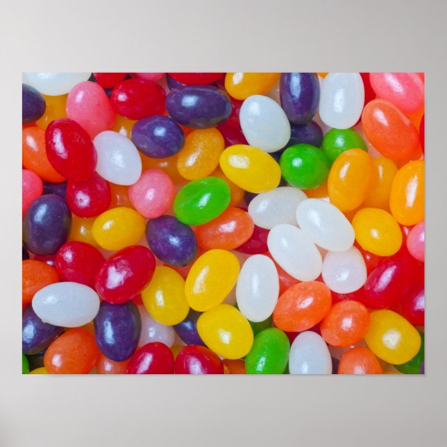 Poster Jellybeans Arrière - plan - Jelly Beans de Pâques (Devant)