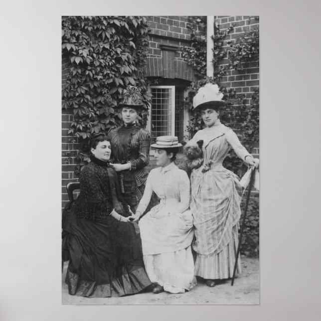 Poster Jennie Jerome, plus tard Lady Randolph Churchill (Devant)