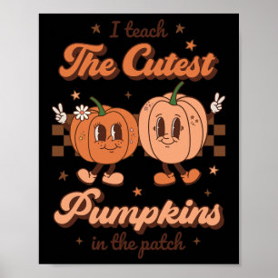 Poster J'Enseigne Les Citrouilles Les Plus Couteux Dans L