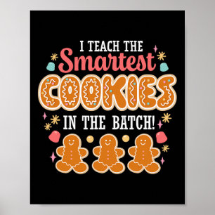 Poster J'Enseigne Les Cookies Les Plus Intelligents Dans