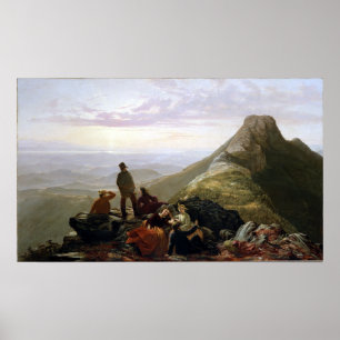 Poster Jerome Thompson Parti Belge Mansfield Mountain