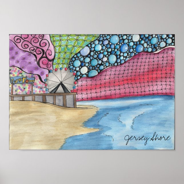 Poster Jersey Shore (Devant)