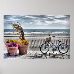 Poster Jersey Shore Boardwalk HDR