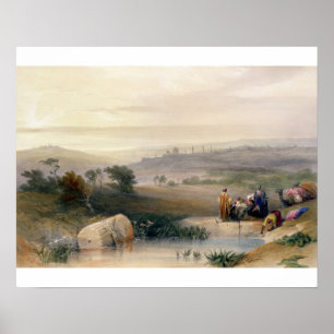 Poster Jérusalem, avril 1839, plaquent 22 du volume I de