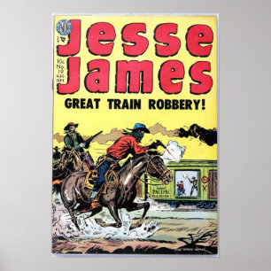 Poster Jesse James Train Vol