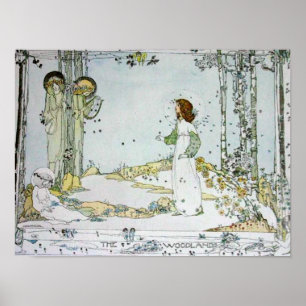 Poster Jessie M. King - L'affiche Woodland