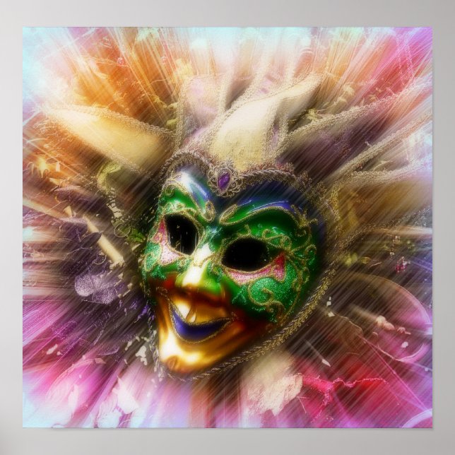 Poster Jester coloré (Devant)
