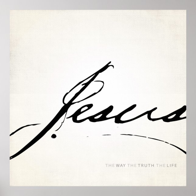Poster Jésus (Devant)