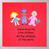 Jésus aime les petits enfants.